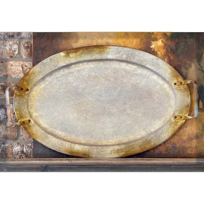 Aged Metal Platter