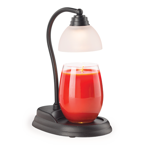 Aurora Candle Warmer Lamp - Black